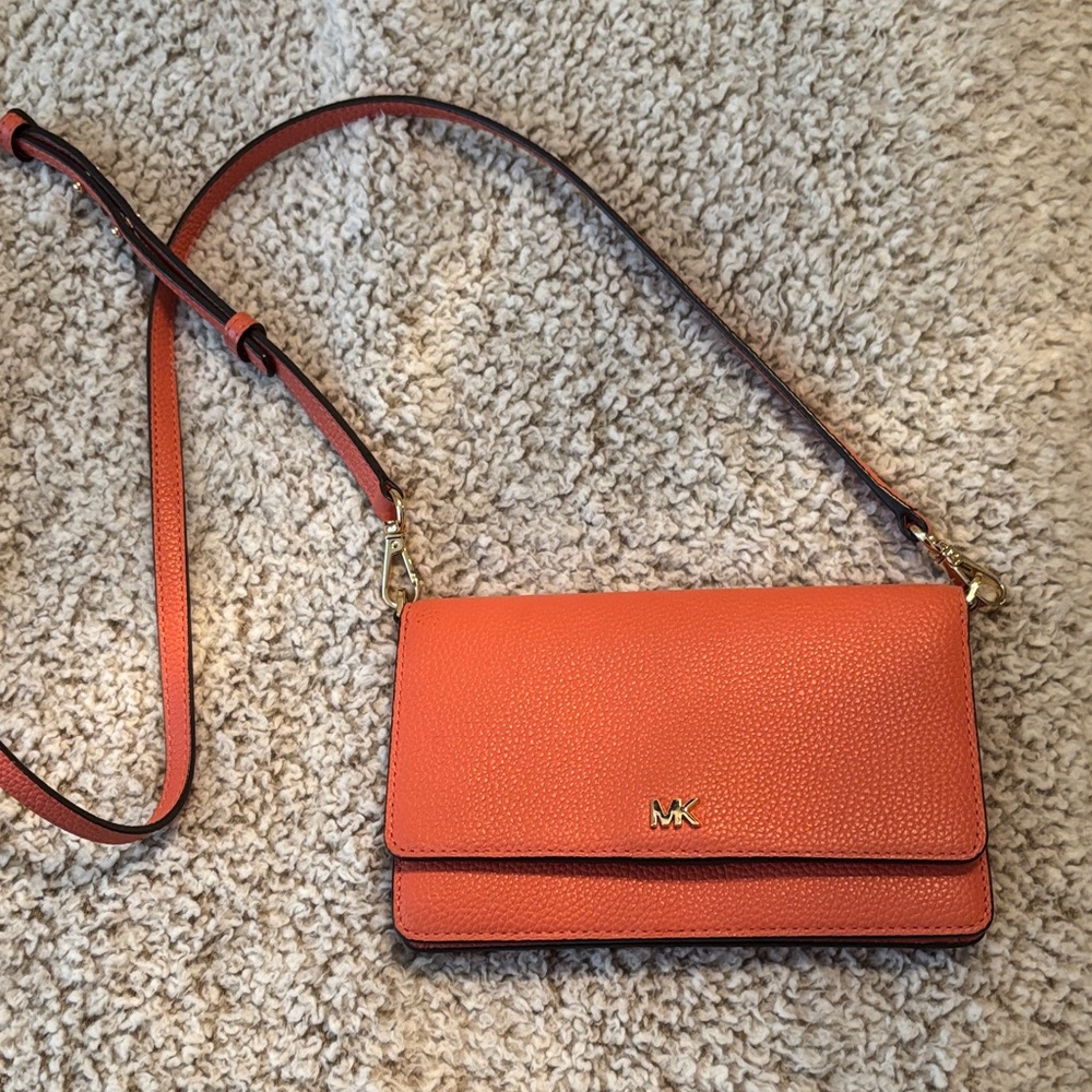 Michael Kors Tangerine Crossbody Bag